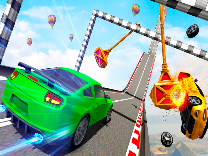 Gêm Car ramp mega ar-lein