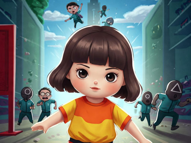 Gêm Squidgame. io ar-lein