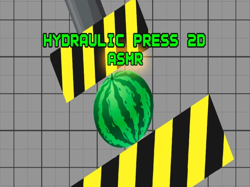 Gêm Gwasg hydrolig 2d asmr ar-lein