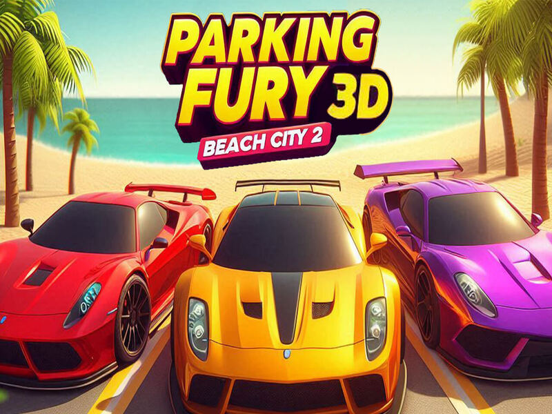 Gêm Cynddaredd Parcio 3D: Beach City 2 ar-lein