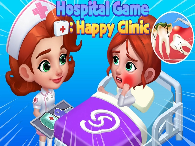 Gêm Gêm Ysbyty Clinig Hapus ar-lein