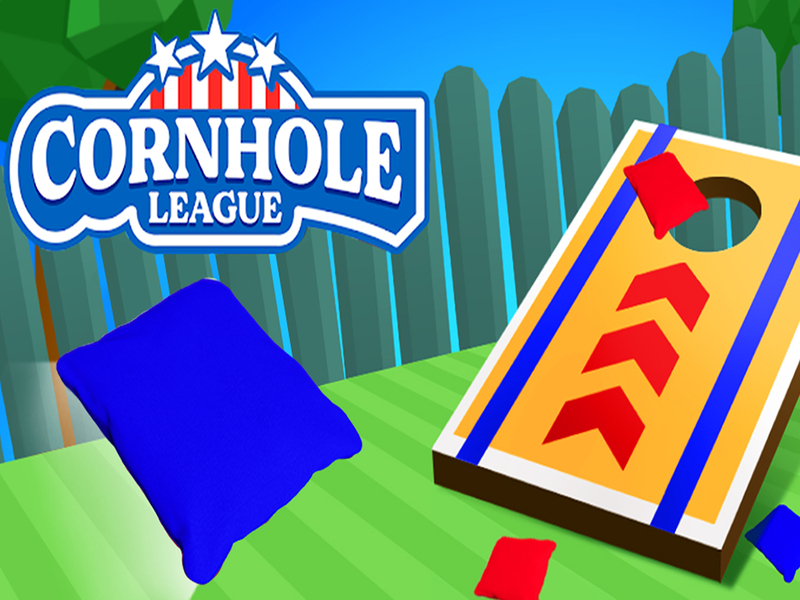 Gêm Cynghrair Cornhole ar-lein