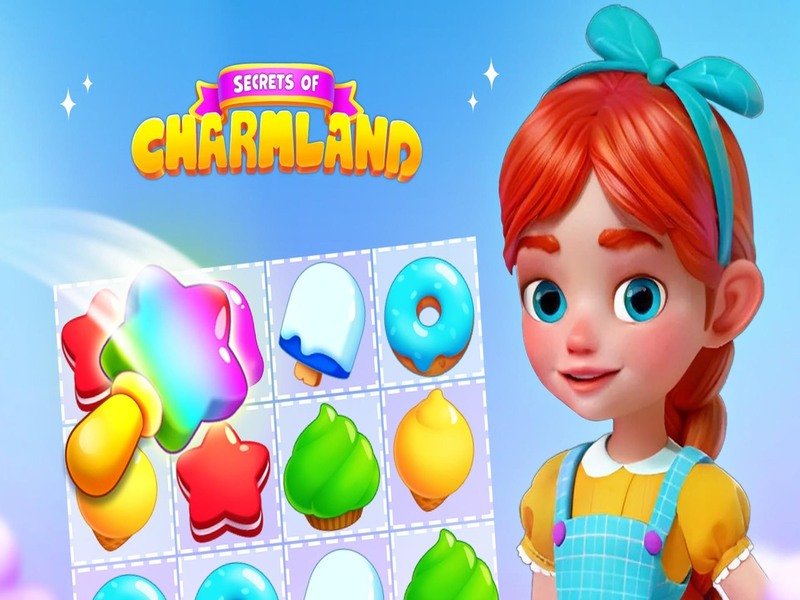 Gêm Cyfrinachau Charmland ar-lein