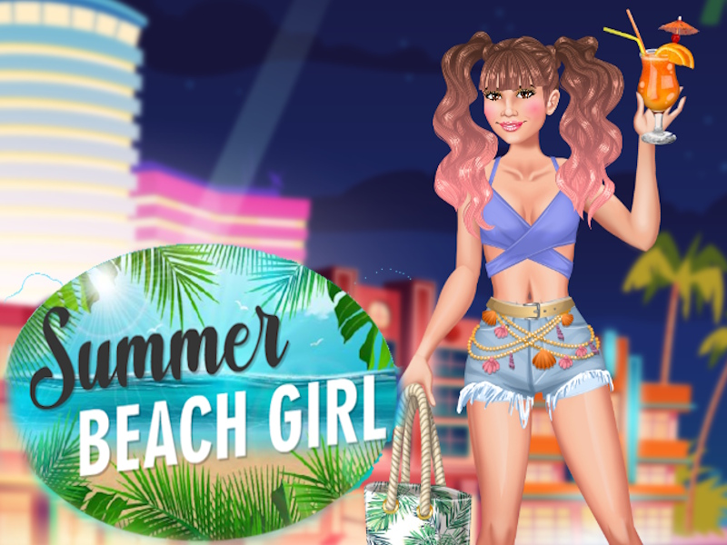 Gêm Traeth Haf Girlz ar-lein