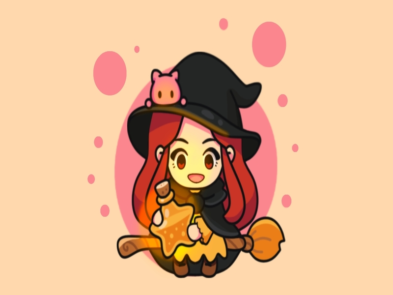 Gêm Potion Uno Witch ar-lein