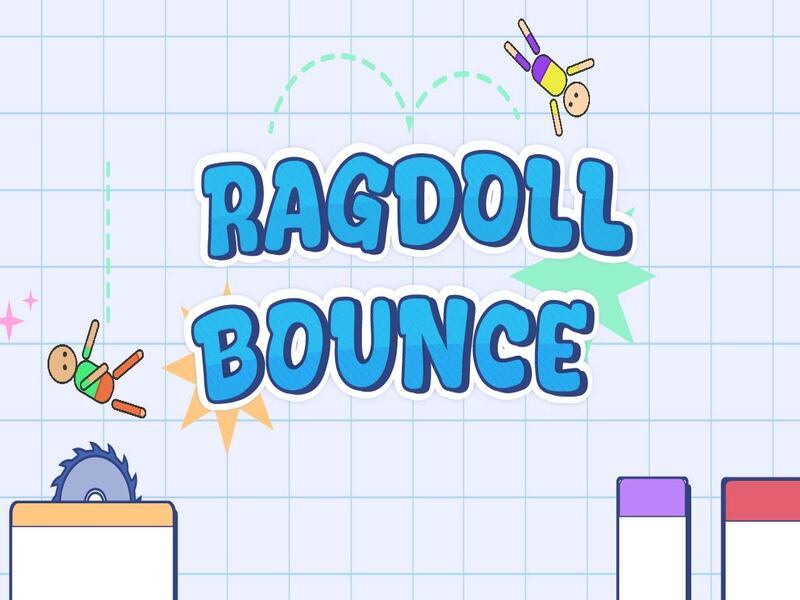 Gêm Bownsio ragdoll ar-lein