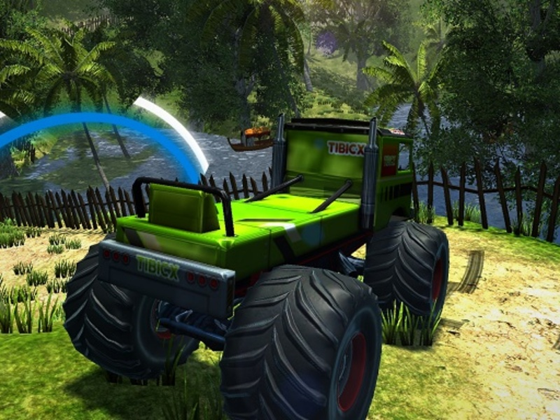 Gêm Efelychydd Offroad Truck Monster Realistig ar-lein