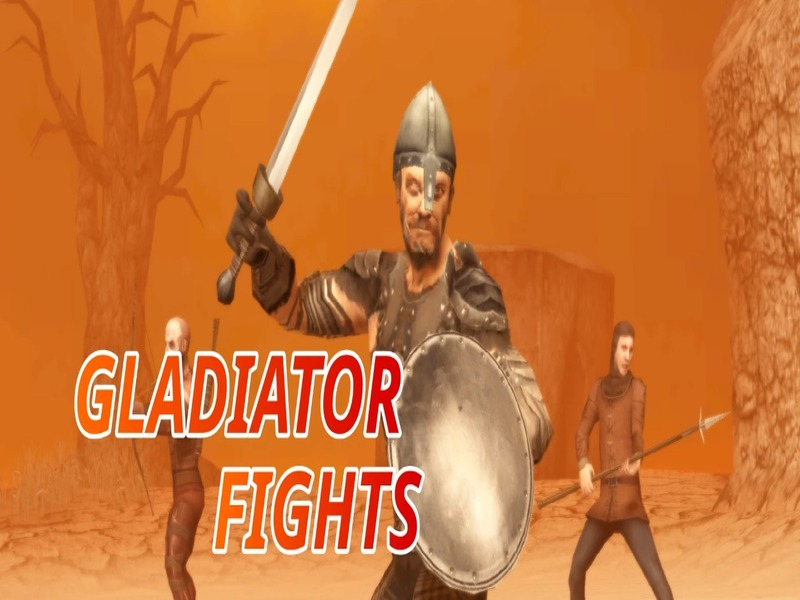 Gêm Ymladd Gladiator ar-lein