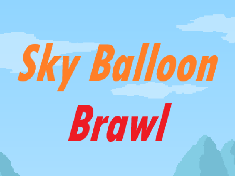 Gêm Ffrwgwd balŵn awyr ar-lein