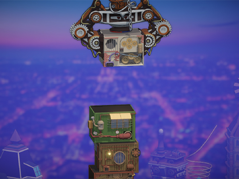 Gêm Adeiladwr Twr Steampunk ar-lein