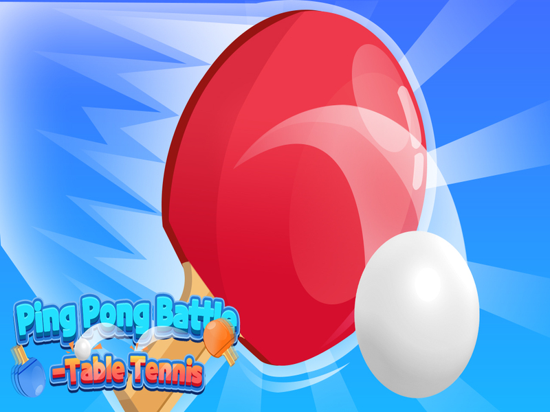 Gêm Tenis bwrdd brwydr ping pong ar-lein