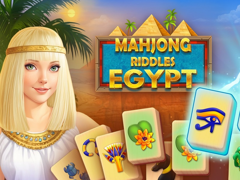 Gêm ROWDLES MAHJONG: yr Aifft ar-lein