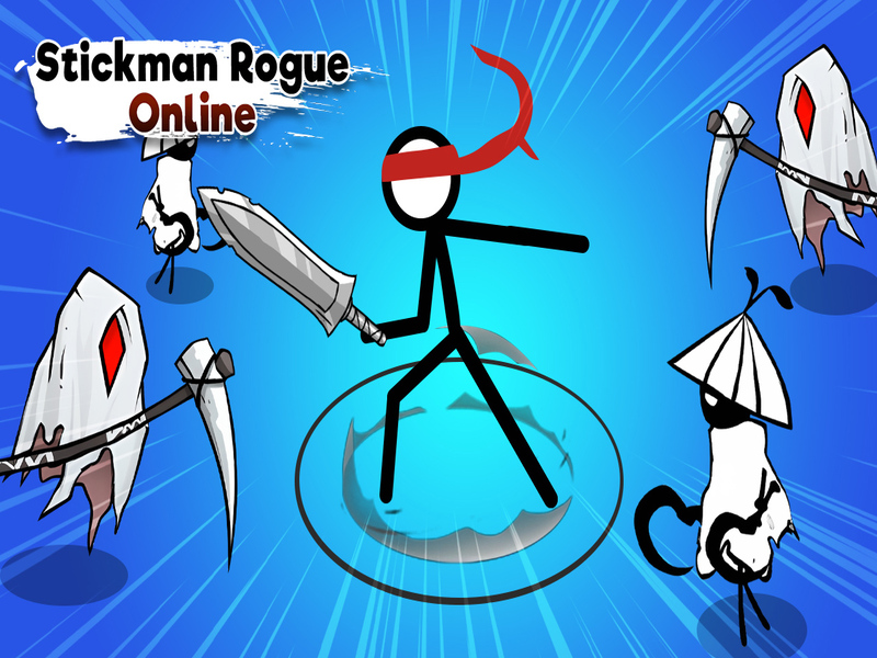 Gêm Stickman Rogue Ar-lein ar-lein