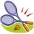 Badminton  ar-lein